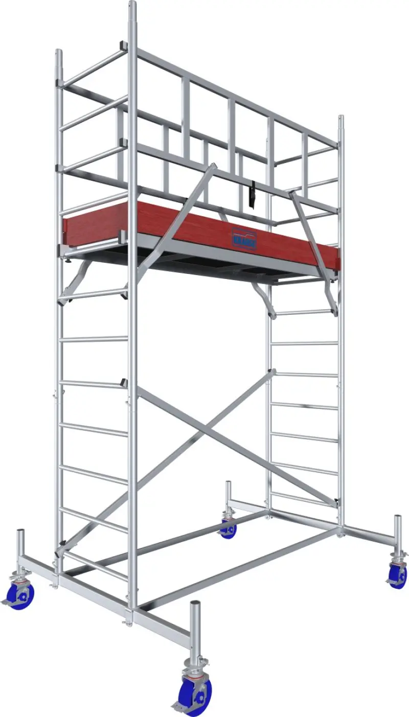 lešení pojízdné „PROTEC KRAUSE“ hliníkové, pracovní výška 4.3 m