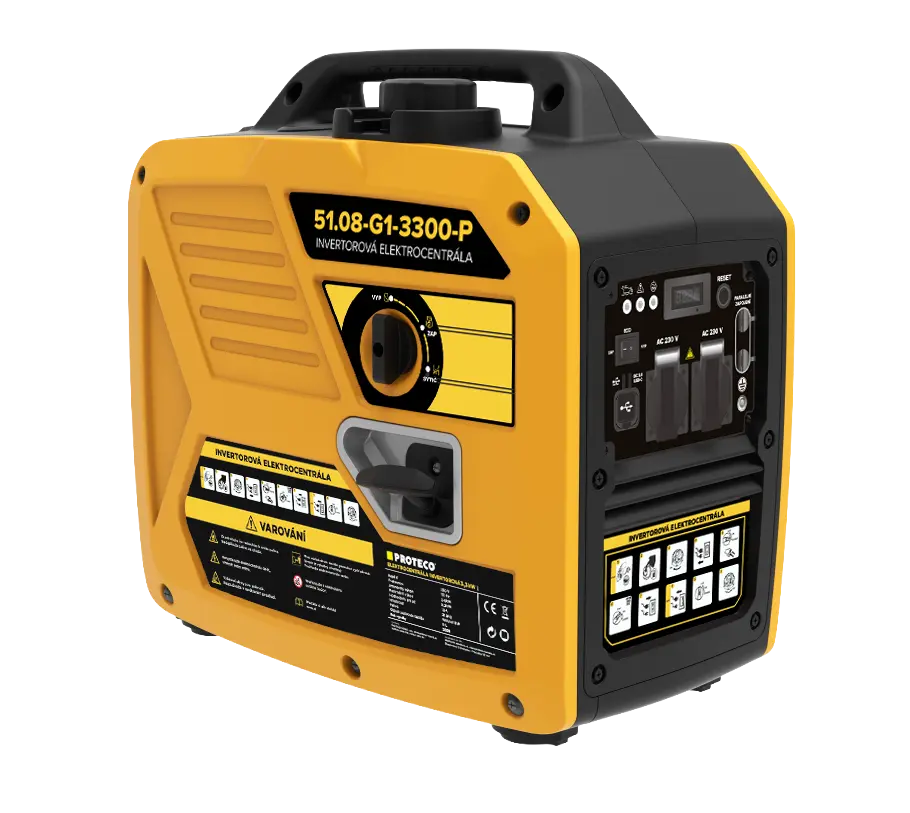 Invertorová elektrocentrála PROTECO PREMIUM 3 300 W
