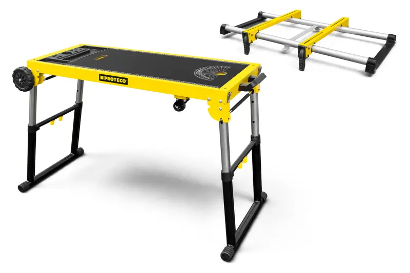 pracovní stůl skládací PROFI 4v1 | nosnost 500 kg