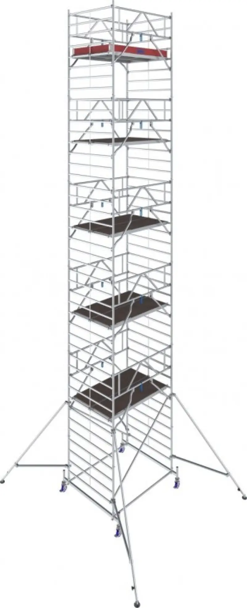 lešení pojízdné STABILO řada 50, délka 2,0 m, pracovní výška 12,40 m
