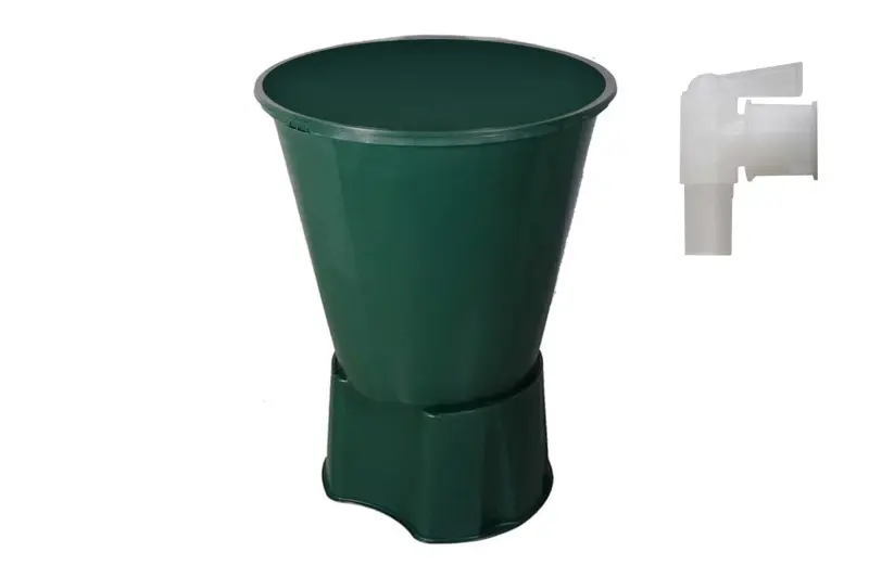 Sud na vodu 210 l | kulatý | s podstavcem a kohoutem