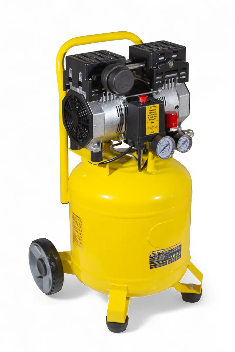 Tichý kompresor vertikální PREMIUM | 24 l | 750 W