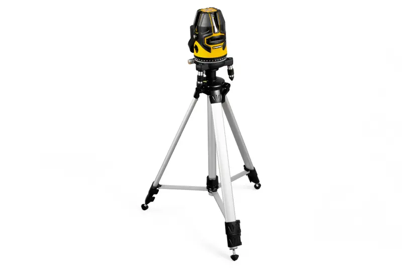 laser samonivelační liniový, křížový  PROFI - zelený + stojan