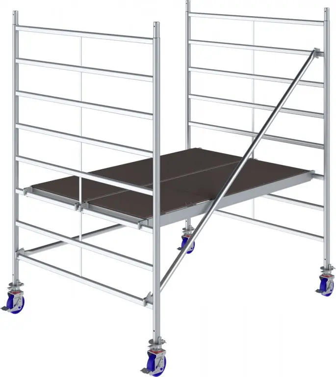 lešení pojízdné STABILO řada 50, délka 2,0 m, pracovní výška 3,00 m