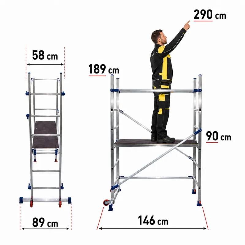 LEŠENÍ FACAL P6 | pracovní výška 2,9 m