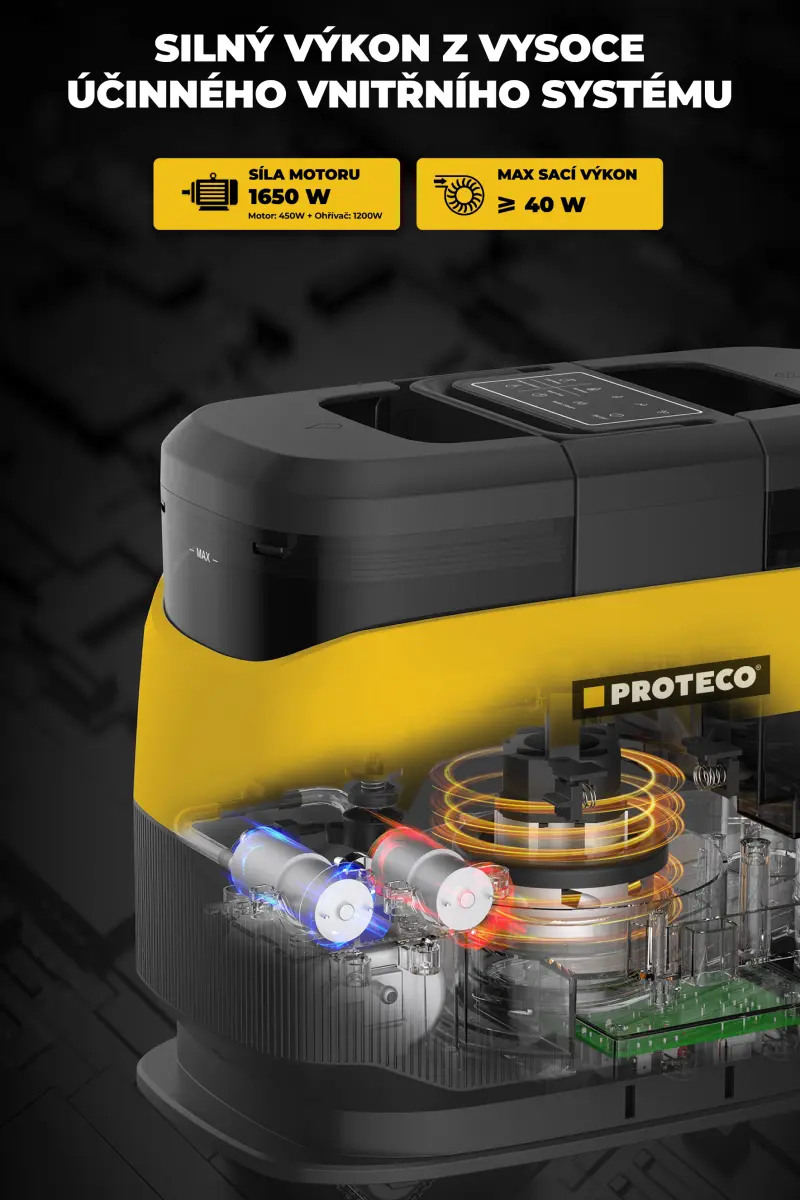 Tepovač a parní čistič PREMIUM II 1650 W