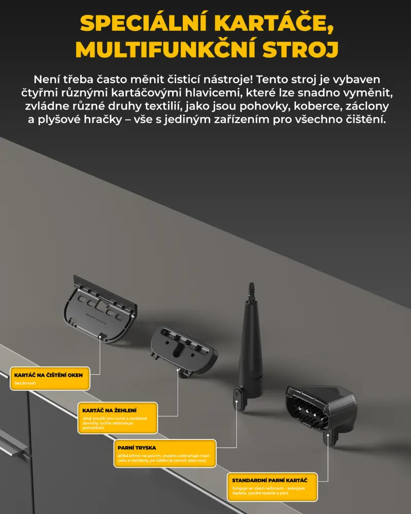Tepovač a parní čistič PREMIUM II 1650 W