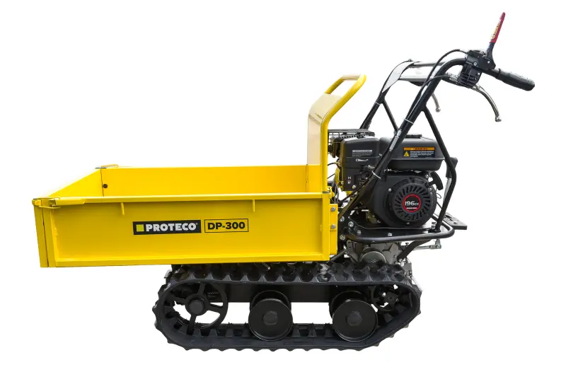 Pásový motorový dumper | nosnost 300 kg | 196 cm3