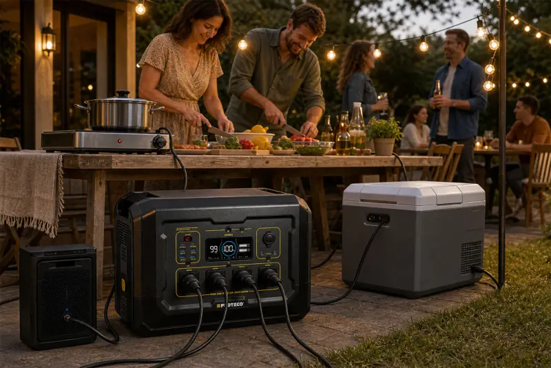 Nabíjecí stanice PRO | 2048 WH / 2500 W