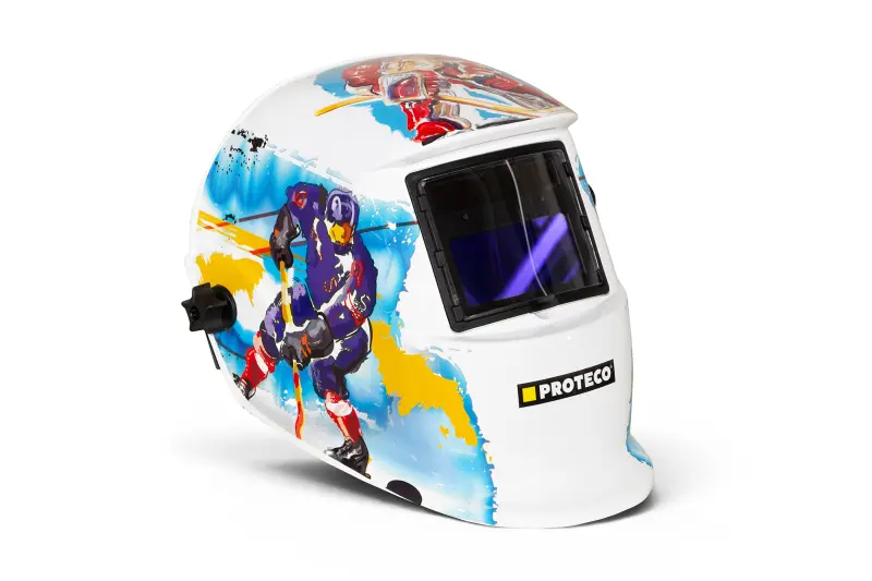 Svářečská kukla samostmívací P550S | Hokejová edice