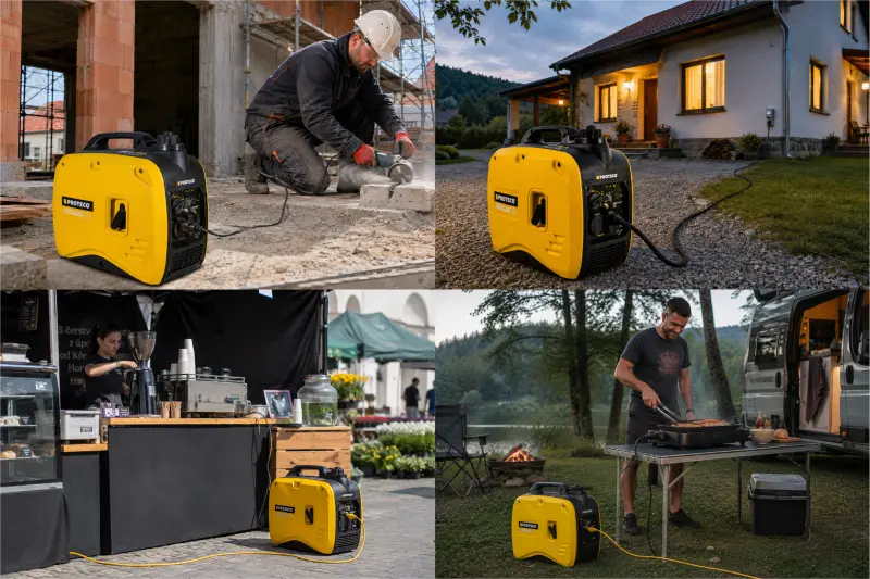 Invertorová elektrocentrála | 2200 W