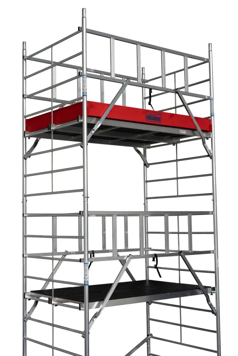 lešení pojízdné „PROTEC XXL“ hliníkové, široké provedení, pracovní výška 7.3m