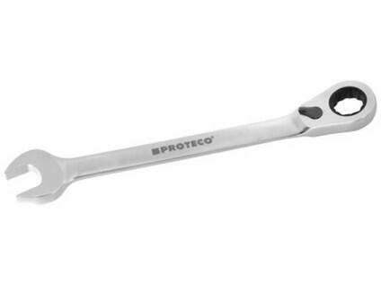 PROTECO 18-342-011 klíč ráčnový očkoplochý 11 mm s možností dorazu CrV