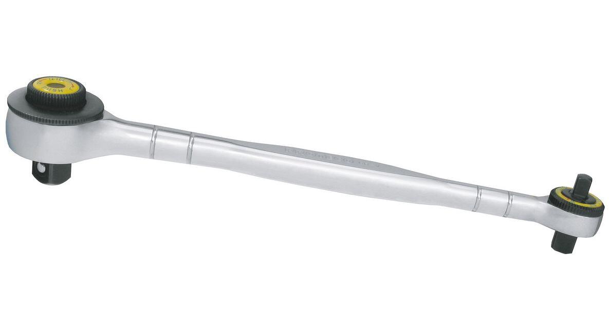 PROTECO 07-1000-06 ráčna trojitá 1/4, 3/8, 1/2 72z celokovová 250 mm