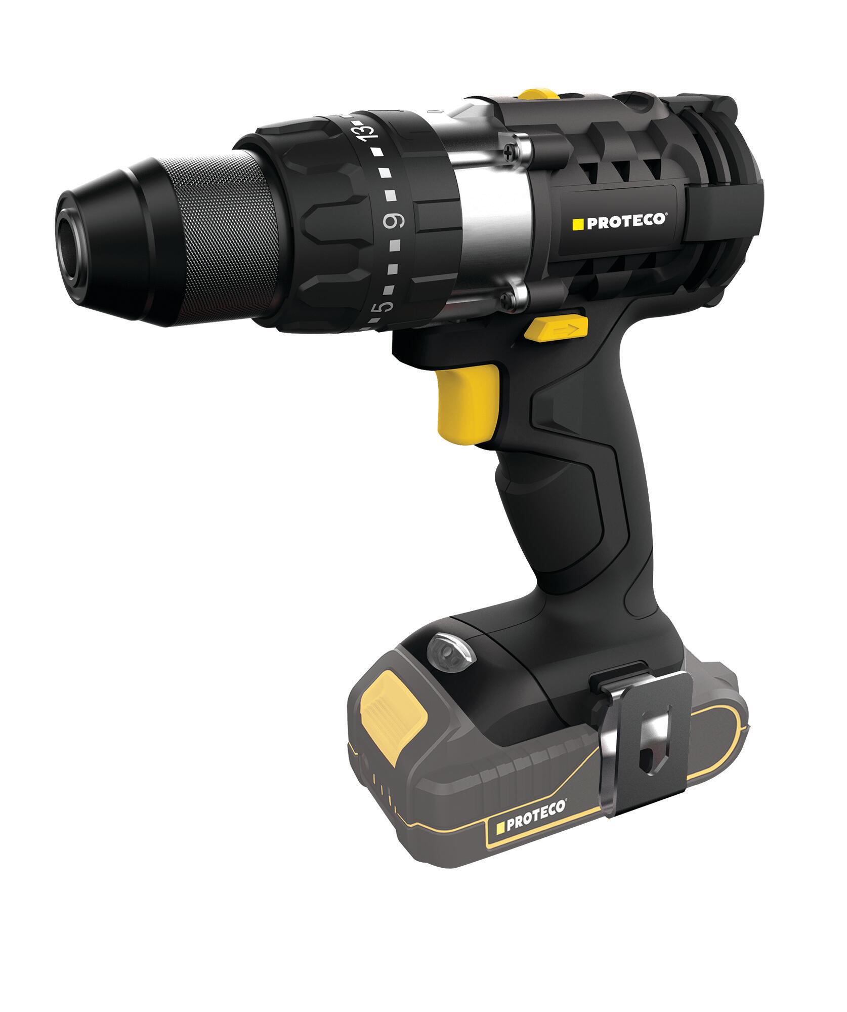 PROTECO PROTECO 51.10-AV-20-05 vrtačka akumulátorová 2-13mm 20V, bez aku