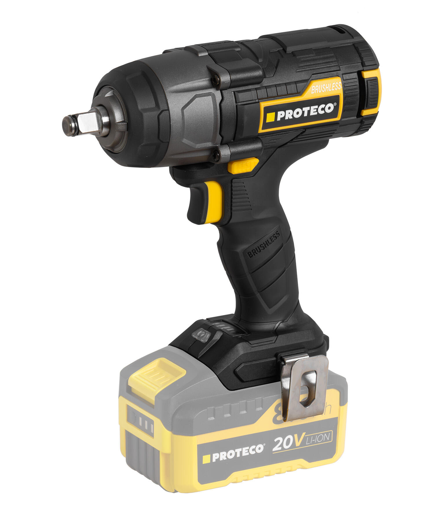 PROTECO 51.10-UR-20-400 utahovák rázový 400Nm, 1/2, 20V bez aku